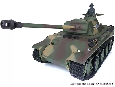 1/16 Scale German Panther Type G RC Battle Tank 2.4Ghz R/C Model HL3879-1 7.0 • $102.99
