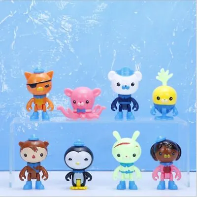 £5.98 • Buy The Octonauts Figure Octo Crew Pack Playset Action Figures Doll Toy 8Pcs / Set 