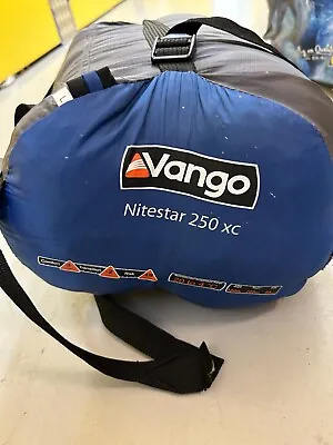 Vango Nitestar 250 XC Sleeping Bag 200cm X 80cm Large • £24.99