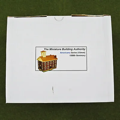 The Miniature Building Authority Americana Series  Seminary  15mm Terrain Church • $74.95