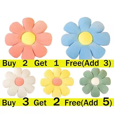 £3.89 • Buy Sofa Cushion Warm Daisy Pillows Fancy Home Decor Flower Shaped Floor Stretch Pad