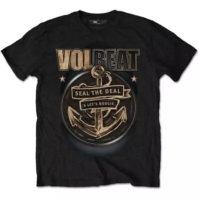 Volbeat Men's Anchor Slim Fit T-shirt Large Black • $28.04