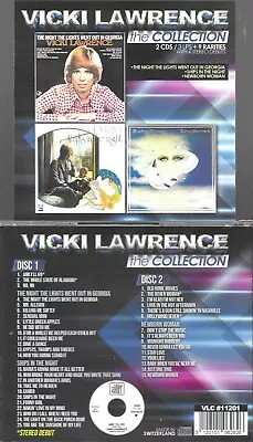 VICKI LAWRENCE-COLLECTION-3 LPS + 9 RARITIES ON 2 CDs-4 STEREO DEBUTS • $24.99