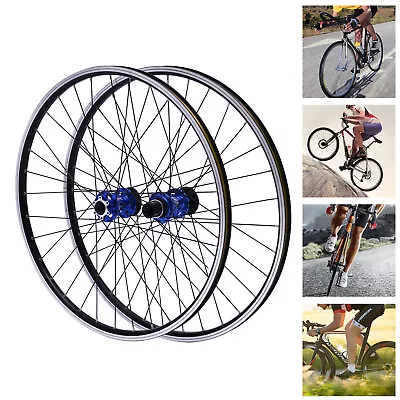 Wheelset 27.5  Mountain Bike Aluminum Alloy Rim Disc Brake MTB Front+Rear Wheel • $95