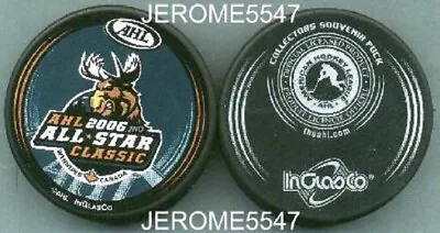 2006 MANITOBA MOOSE AHL ALL-STAR GREEN PUCK #mrfn - LAST1 • $19.99