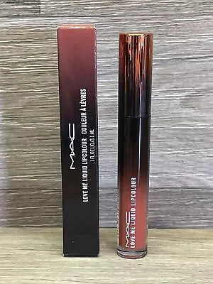 Mac Love Me Liquid Lipcolour Lipstick 485 Bragging Rights New In Box FAST SHIP! • $18.95