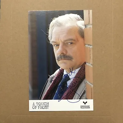 Sir David Jason Signed A Touch Of Frost Promo Photo Card /  • £18