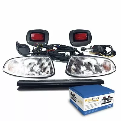 Ezgo Rxv Golf Cart Deluxe Street Legal Halogen Head Light Kit 2008-2015 • $124.95