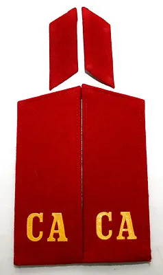 Rare NEW 1989 USSR Soviet Soldier Epaulets Shoulder Boards Buttonholes + Gift • $6.59