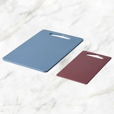 Ikea BERGTUNGA Durable Chopping Cutting Board 2pack Dark Blue/red • £11.97