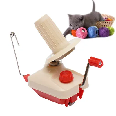 Wool Winder Yarn Ball Swift For Knitting And Crocheting Winding Hand-Operated • £13