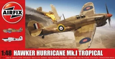 Airfix A05129 1:48th Scale Hawker Hurricane Mk.I Tropical • £23.49