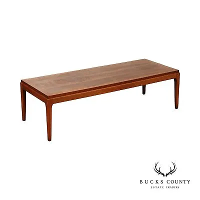 Lane Mid Century Modern Walnut 'Rhythm' Cocktail Table • $895