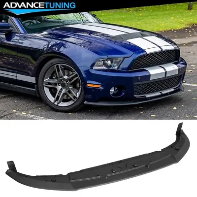 For 10-14 Ford Mustang GT500 Factory Style Front Bumper Lip Spoiler Splitter Kit • $169.99