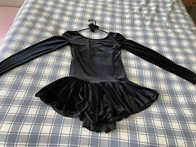 Black Velvet Mondor Figure Skating Dress Size S-P (women’s) • $34.99