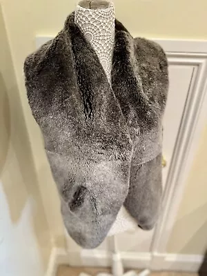 N.Peal Rabbit Fur Vest Gilet Size M  • £350