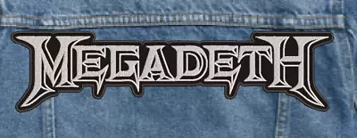 Megadeth Custom Back Patch 16 Inch Embroidered • $19