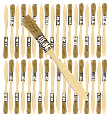 36 Pk- 1/2 Inch Chip Paint Brushes For Paint StainsVarnishesGluesGesso • $13.99