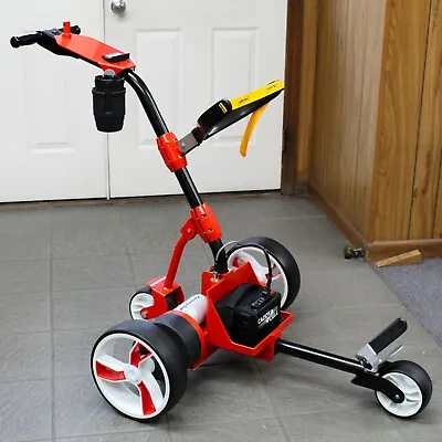 Promo Red Kangaroo Vortex Non-remote Electric Caddie With Battery • $1428