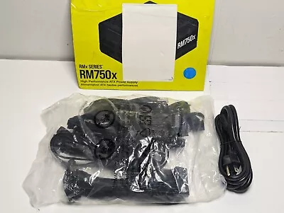 Corsair RM750x Shift Fully Modular - CABLE SET ONLY - Type 5 - Complete - NEW • $39