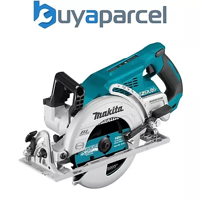 Makita DRS780Z Twin 18v / 36v 185mm Cordless Rear Handle Circular Saw LXT - Bare • £264.99