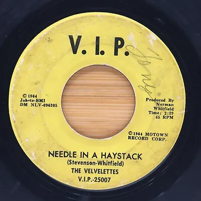 Velvelettes - Needle In A Haystack / Should I Tell Him - Soul 45 V.i.p. • $24.87