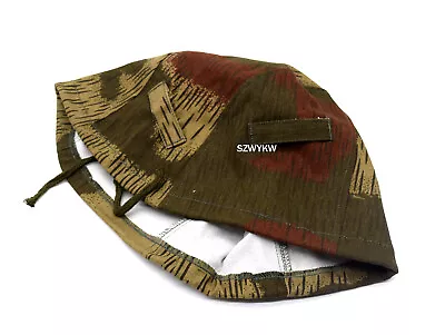 £20.39 • Buy Replica WW2 WWII German M35 M40 Helmet Cover Swamp Marsh Camouflage Cover Cloth