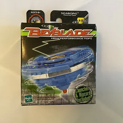 Beyblade SEABORG A-12 Defense Type Vintage 2002 Hasbro Factory Vintage • $55