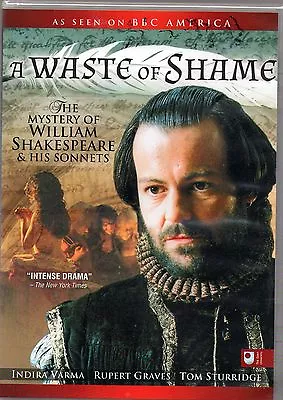 Waste Of Shame DVD Rupert Graves Indira Varma BBC   William Shakespeare • $8.99