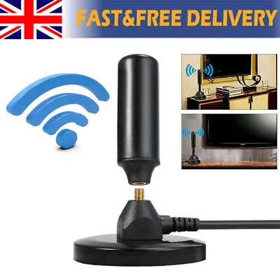 £11.79 • Buy New Magnetic Aerial TV Antenna Mount DVB-T2 Digital Outdoor Motorhomes Camper UK