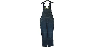 Berne Highland Unlined Washed Flex Denim Bib Overall • $15.99