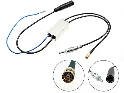 DAB AM FM Radio SMB Aerial Antenna Splitter For Kenwood DAB Car Stereo CT27AA136 • £19.95