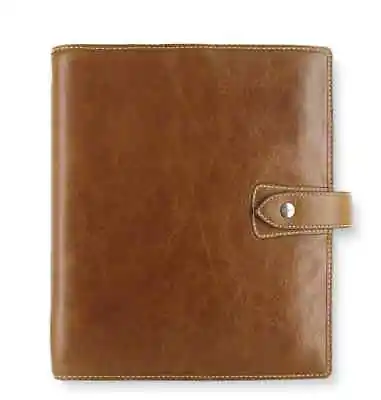 Filofax Malden Leather A5 Organiser OCHRE 2024 DIARY • £25