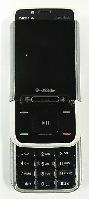 Nokia XpressMusic 5610 - White And Silver ( T-Mobile ) Very Rare Slider Phone • $33.99