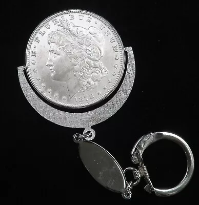 1878 7TF REV 79 MORGAN DOLLAR AU Nice Details In Keychain Lot#695 • $144.99