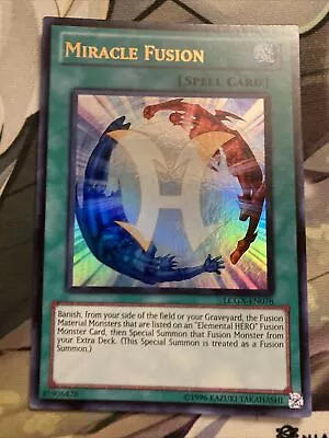 Yugioh! Miracle Fusion - Unlimited Ed Ultra Rare - LCGX-EN078 - LP • $5.12