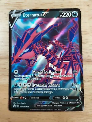 Eternatus V SWSH064 NM Foil Promo Rare Pokemon Card • $3.99