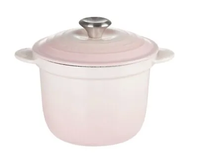 Le Creuset Cocotte Every Shell Pink 20 Cm 7.8 Inch Knob Pot From JAPAN No Lid • £265.41