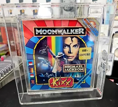 Michael Jackson's Moonwalker 1989 CBM Amiga IBM PC Commodore Sealed VGA WATA CAS • $599