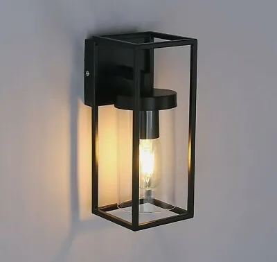 £15.99 • Buy Retro Industrial Wall Lamp Pendant Light Lantern Garden Fixture Loft Sconce UK