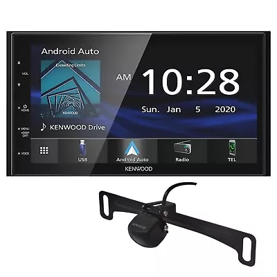 Kenwood DMX47S 6.75  Multimedia Receiver + CMOS-230LP Front Or Rear View Camera • $329.99