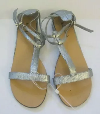 MICHAEL ANTONIO Size 5.5 Silver'ish Blue Sandal New Without Box • $17.99