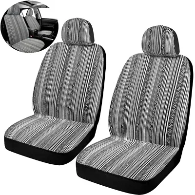 For Ford Mustang Car Seat Covers Front Woven Protects Cushion 2PCS Front Seat • $23.90