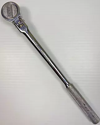 Vintage Master Mechanic M1252 Flex Head Ratchet Quick Release 3/8  Drive USA • $36.95