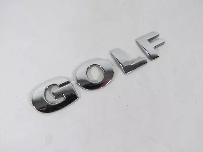 99-06 VW Golf Emblem Rear Trunk Chrome Badge Back Nameplate Letters Logo Name • $9.99