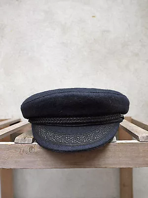 Casquette Marin Breton Sailing Cap By Saint James – French Sailors Hat 70% Wool • £50