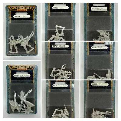 Games Workshop Warhammer 40K Blister Dark Eldar NIB OOP (Yellow Logo) • £19.46