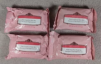 4 Bars Of Melaleuca Pink Grapefruit Bath Bars 4.5 Oz  Brand New • $19.95