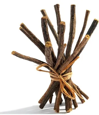 ORGANIC RAW DRY LICORICE NEEM TREE ROOT NATURAL TOOTH BRUSH STICK HERB Oral Care • £19.83