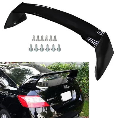 Fits 06-11 Honda Civic 2DR Coupe Glossy Black Mugen Style RR Trunk Wing Spoiler • $68